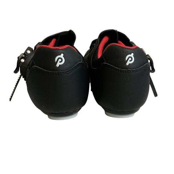 PELOTON Bike CYCLING Spinning SHOES with Cleats 42/ Women 10.5-11 Men 8.5-9 BlK - Picture 5 of 14